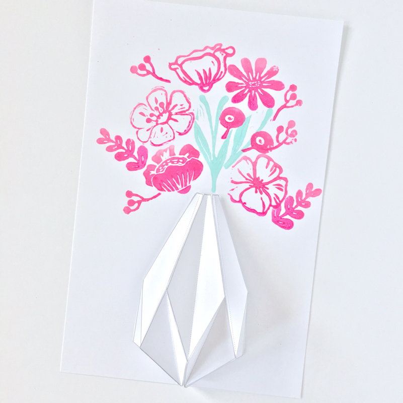 Newspaper and Tissue Paper Flowers Tutorial - Mom Spark - Mom Blogger